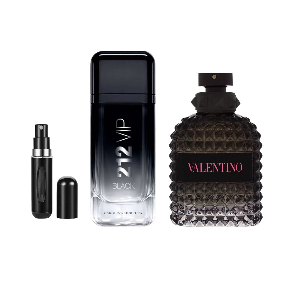 212 VIP BLACK+VALENTINO BORN+PERFUMERO